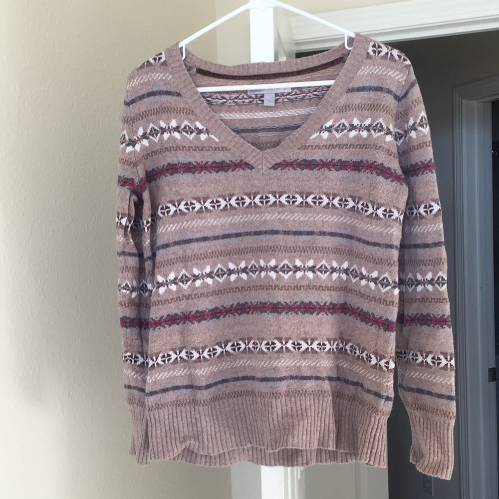 Argyle sweater
